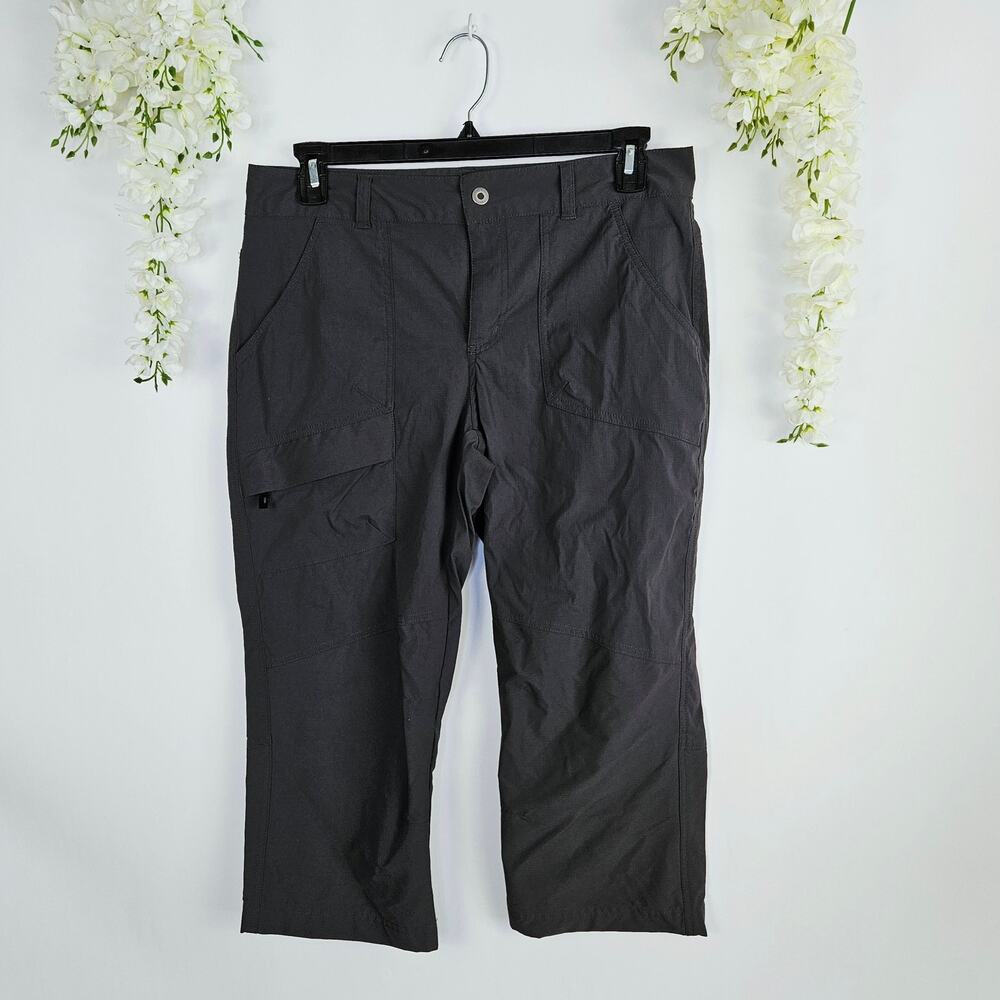 Columbia Womens 12 22L Omni-Shade Hiking Capri Pants UPF 50 Outdoor Travel
